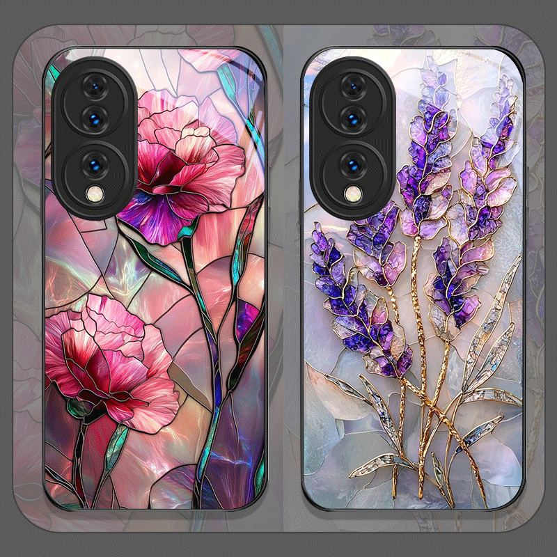 Huawei Nova 12 - Hermosa flor textura de mármol caja
