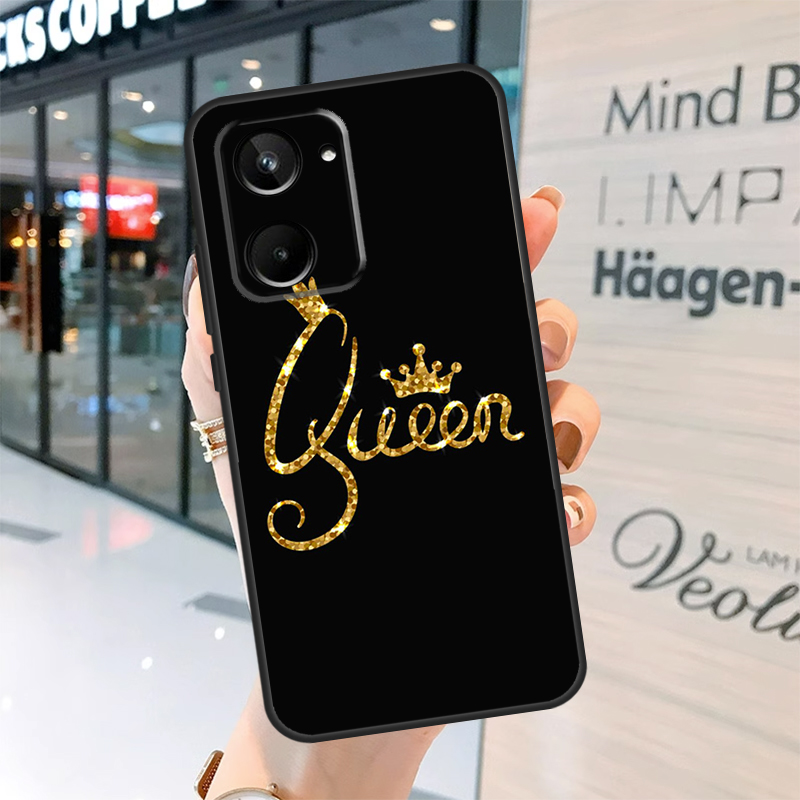Funda con diseño de corona de  - Realme C67 reseña y precio