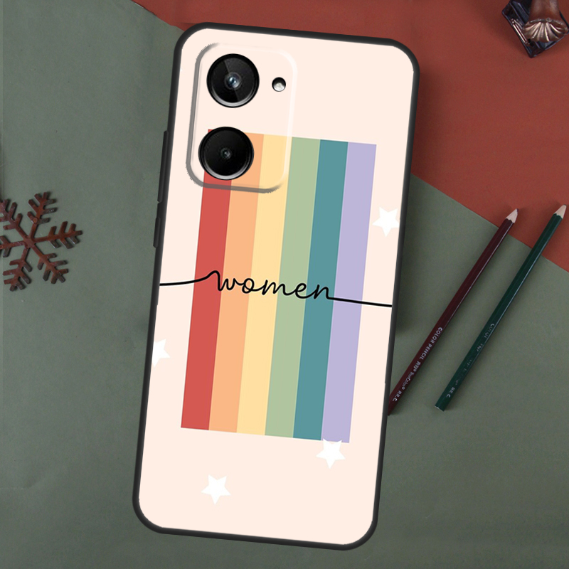 Funda con diseño de arcoíris p - Realme C67 reseña y precio